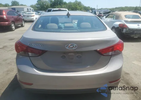 2016 Hyundai Elantra Se z USA, uszkodzony, nr VIN 5NPDH4AE3GH704895